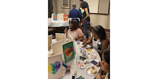 Imagem principal do evento Paint sip & shop. Paint & have a fun therapeutic evening drinking some good wine