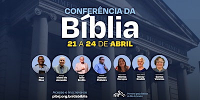 Imagem principal do evento Conferência da Bíblia