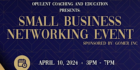 Small Business Networking Event