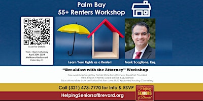 Primaire afbeelding van Palm Bay 55+ Renters Workshop - April 2024