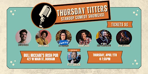 Immagine principale di Thursday Titters Standup Showcase 