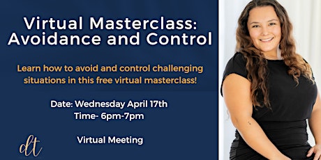 Free Virtual Masterclass: Avoidance and Control