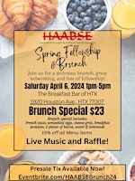 HAABSE Spring fellowship & Brunch primary image