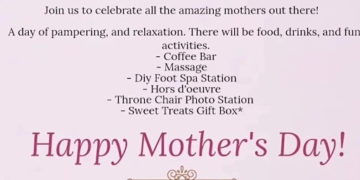 Image principale de Mothers Day Unwine Spa Day