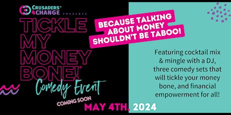 Tickle My Money Bone!®️A Comedy & Financial Empowerment Event