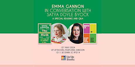 Author event with Emma Gannon in conversation with Satya Doyle Byock