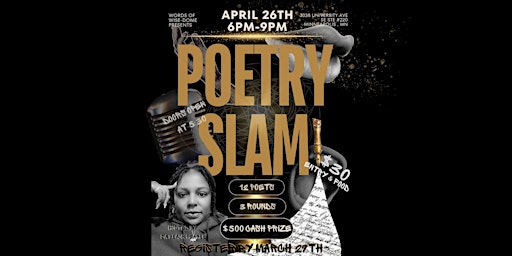 I Said, What I Said - Poetry Slam primary image