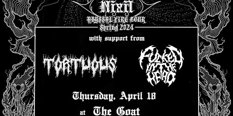 Imagen principal de Attrition Presents: Nixil // Tortuous // F.I.T.H.