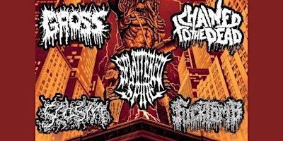 Image principale de GROSS, Chained to the Dead, Splattered Spine, Scasm, F*cktomb