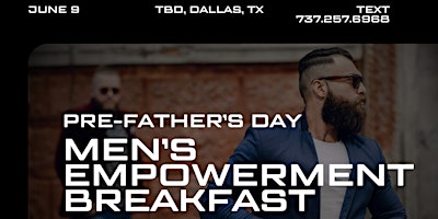 Dallas Men's Empowerment Breakfast for Millennials primary image