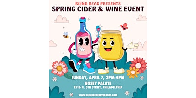 Primaire afbeelding van Springtime Cider & Wine Event