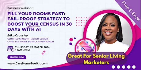 Fill Your Rooms Fast! Fail Proof Strategy To Boost Your Census In 30 Days