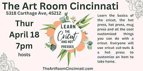 Learn the Cricut at The Art Room Cincinnati