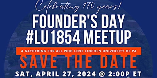 Primaire afbeelding van #LU1854 Founder's Day in Atlanta