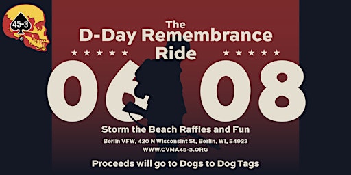 Immagine principale di CVMA® WI 45-3 - D-Day Remembrance Ride 