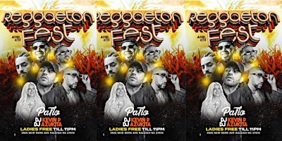 Primaire afbeelding van REGGAETON FEST-LADIES FREE TIL 11PM