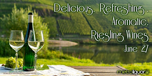 Imagen principal de A Riesling to Live: Rieslings Around the World