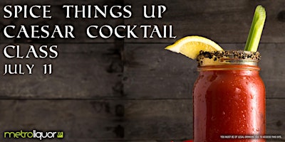 Imagem principal do evento Ave Caesar!: A Caesar Cocktail Class