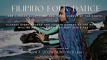 Primaire afbeelding van Dance Week Filipino Folk Class(Free/Donation)