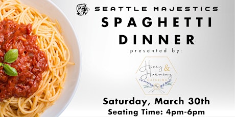 Majestics Spaghetti Dinner - 4pm-6pm