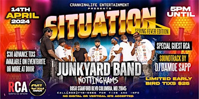 SITUATION SUNDAY - JUNKYARD BAND/SPRING FEVER EDITION primary image