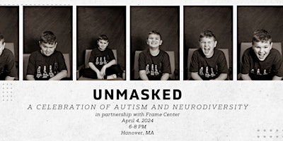 Imagem principal do evento Unmasked: A photography gallery show celebrating neurodiverse individuals