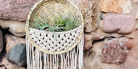 Crafts & Cocktails: Boho Wall Basket