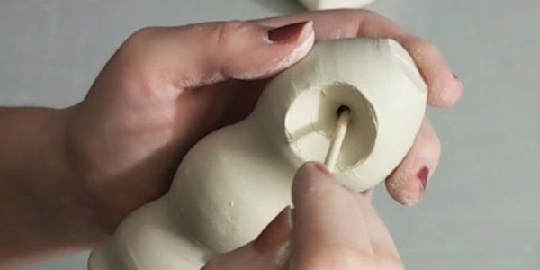 Pottery Class - Handbuild a Ceramic Pipe; All levels welcomed