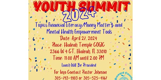 Youth Financial Literacy and Mental Health Empowerment Workshop primary image