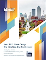 Iowa SAS® Users Group -----The 14th One-Day Conference primary image