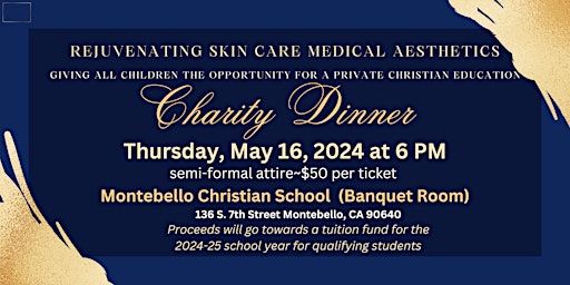 RSCMA Charity Dinner~Giving all Children the opportunity… primary image
