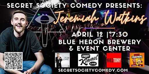 Jeremiah Watkins | Secret Society Comedy In Medina primary image