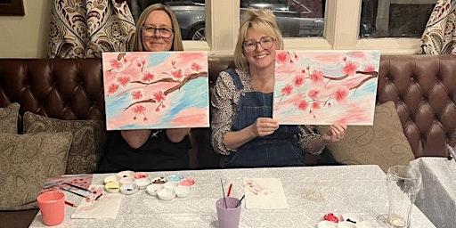 Primaire afbeelding van Paint & Party UK: Spring Blossoms