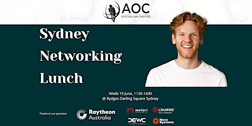 Imagem principal do evento Sydney AOC Australia Networking Lunch - EW, IO, EMS & Cyber Professionals