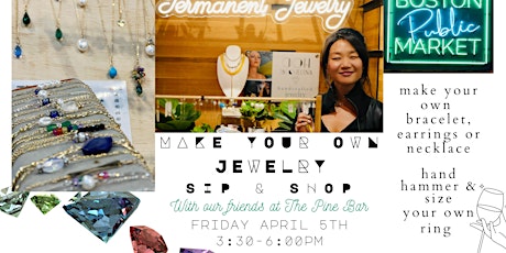 Make Your Own Jewelry Sip & Shop