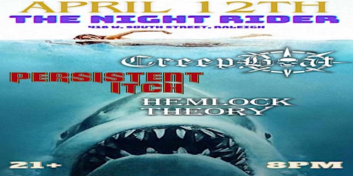 Primaire afbeelding van The Night Rider Presents: Creepboat, Persistent Itch, Hemlock Theory