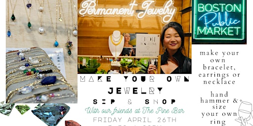 Image principale de Make Your Own Jewelry Sip & Shop