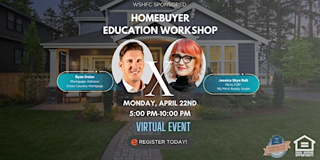 Homebuyer Education Workshop sponsored by WSHFC - Online Event