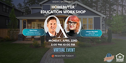 Homebuyer Education Workshop sponsored by WSHFC - Online Event primary image