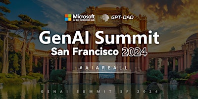 GenAI Summit San Francisco 2024  primärbild