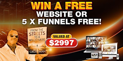 Win a Professional Full Website or 5 x Funnels Valued at $2997! primary image