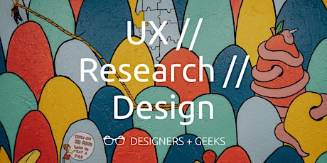 UX // Research // Design primary image