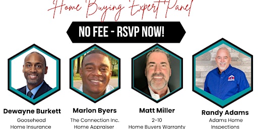 Home Buying Workshop #2/Come Meet the Experts! primary image
