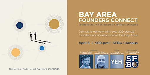 Primaire afbeelding van Bay Area Founders Connect-Networking Mixer