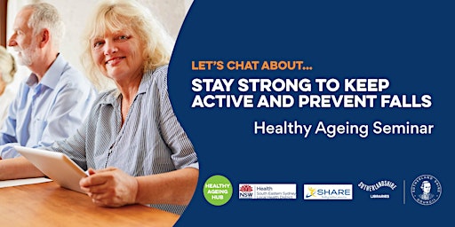 Immagine principale di Let's Chat About ... Staying strong to keep active and prevent falls 