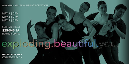 Imagem principal de "Exploding. Beautiful. You." A dance performance like you've never seen.