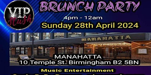 VIP STUSH: Sunday Brunch Party primary image