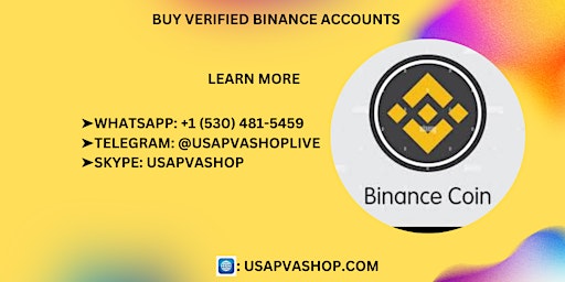 Primaire afbeelding van Top 7 Sites to Buy Verified Binance Accounts In This Year