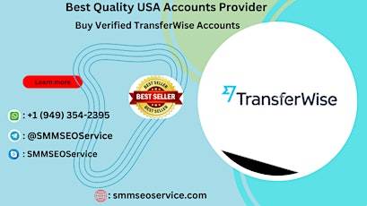 Buy Verified TransferWise Accounts - 100% USA, UK Document Verified Account primary image