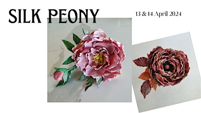 Handmade Silk Peony with Bea & Evie Millinery